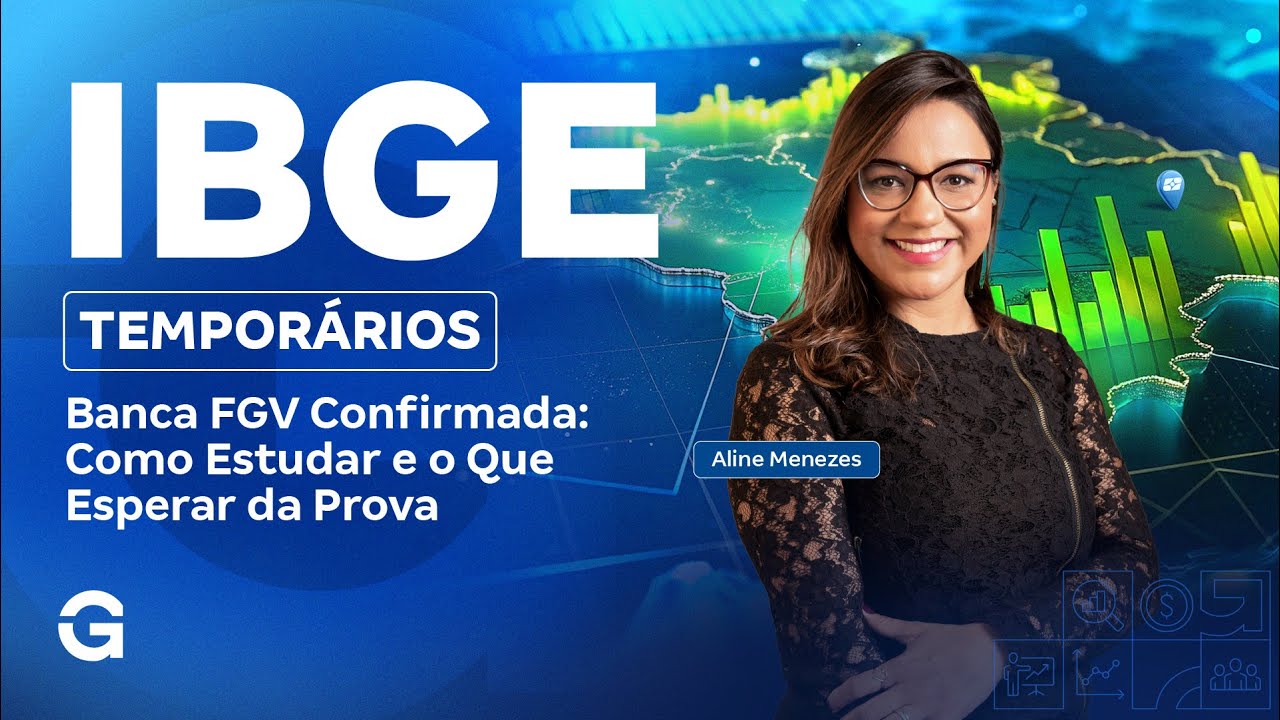 Concurso IBGE Temporários 2025 | FGV Confirmada: Como Estudar e o Que Esperar? 9 mil vagas!