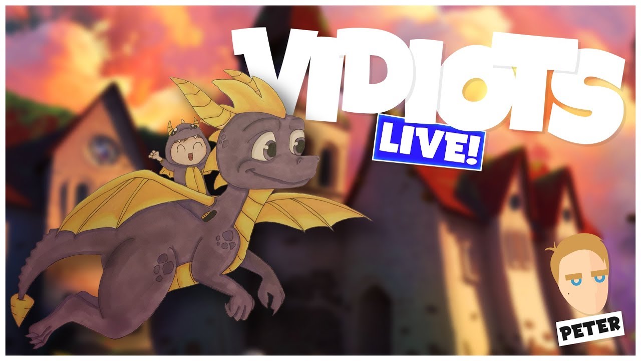 Vidiots Live! Twitch Stream - Spyro Reignited Trilogy #3