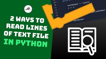 Python Read Data From Text File (2 Ways)