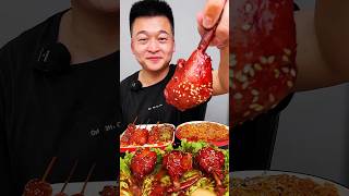 The sauced chicken legs are here, so fragrant #asmr #mukbang #etingchallenge #viral