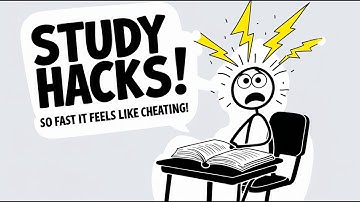 How to STUDY so FAST it feels like CHEATING!😲(Top Secret Hacks Your Teachers Don’t Want You to Know)
