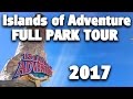 2017 Full Park Tour and Overview | 4K | Islands of Adventure