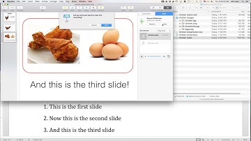How to make a Quicktime Video from a Keynote Presentaiton