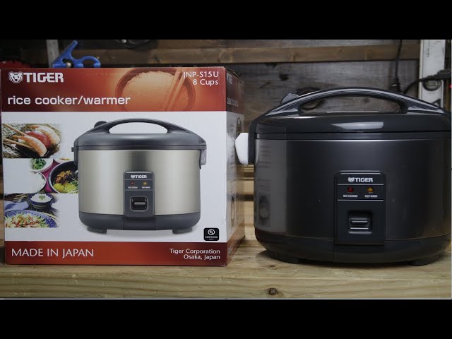 Tiger rice cooker/warmer Unboxing / review / cooking /ASMR 