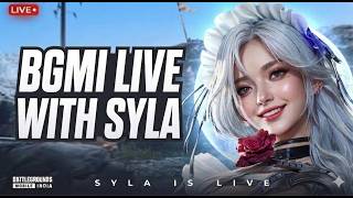 AGGRESSIVE GAMEPLAY IN CONQUEROR LOBBY | BGMI LIVE WITH @sylaislive
