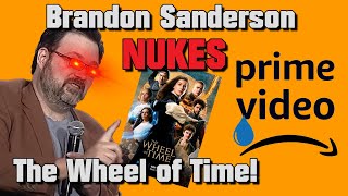 Brandon Sanderson NUKES The Wheel of Time TV show from ORBIT!