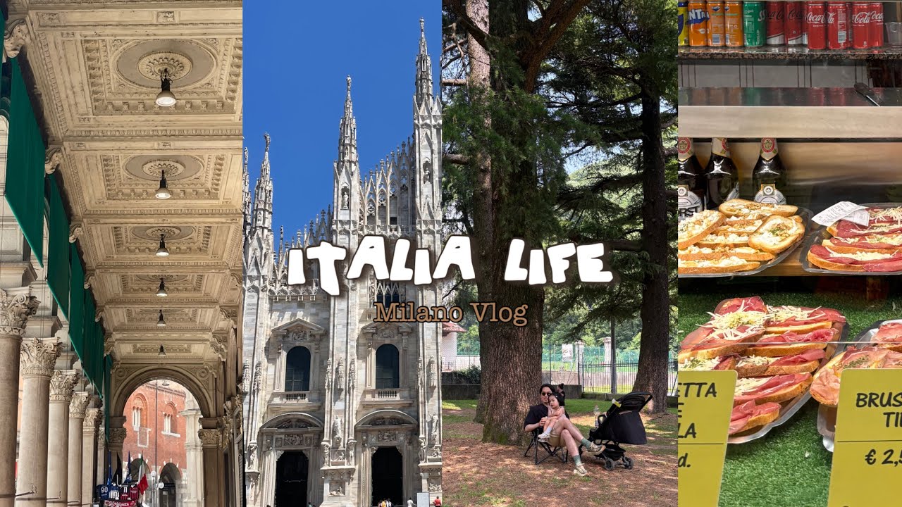 Vlog 이탈리아 라이프🌳l 밀라노브이로그 l 이탈리아유치원 l ALVA MARKET l END milano l 브레라 l 두우모 l 10CorsoComo l Merlata