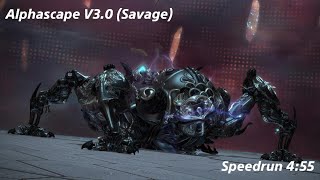 Alphascape V3.0 (Savage) | PLD Solo Speedrun 4:55 | FFXIV Dawntrail 7.16