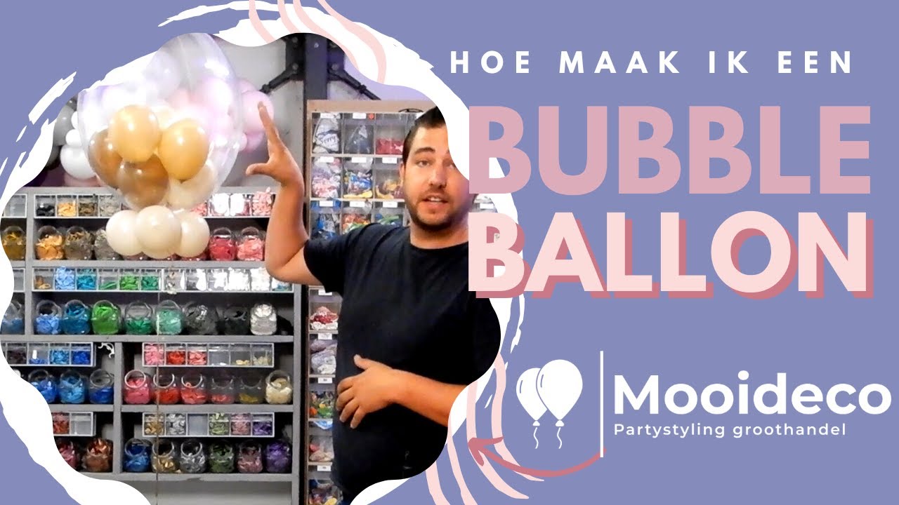 Bubble ballon instructie video