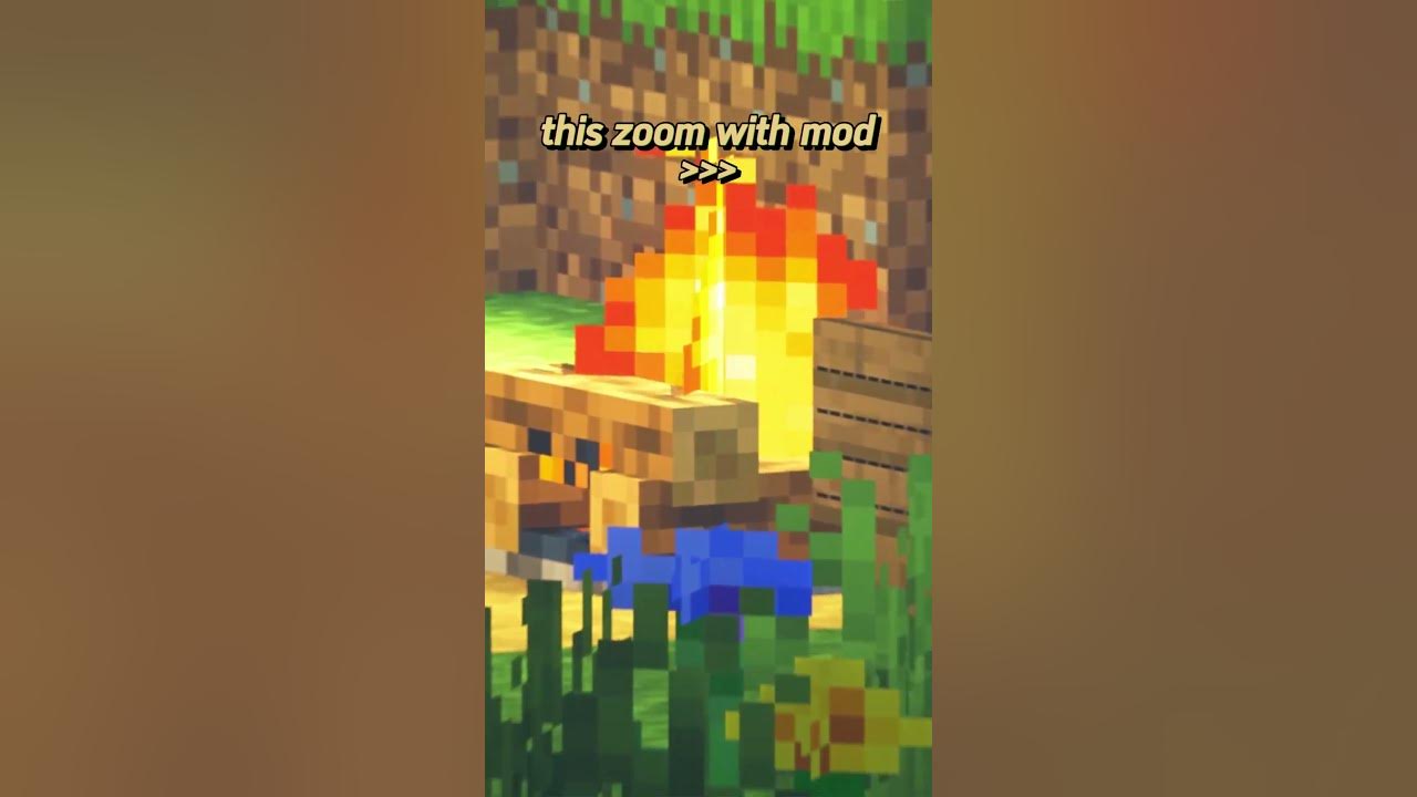 Enhance your gameplay with zoomify mod in minecraft shorts minecraft