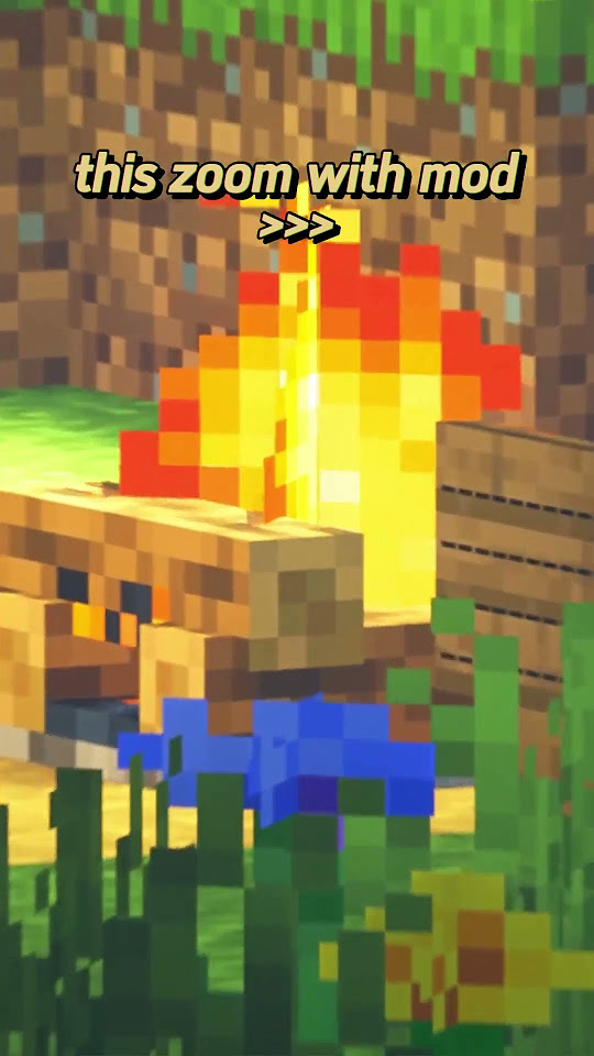 Enhance your gameplay with zoomify mod in minecraft shorts minecraft