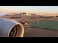 United airlines new polaris b777300 sunrise takeoff from ewr