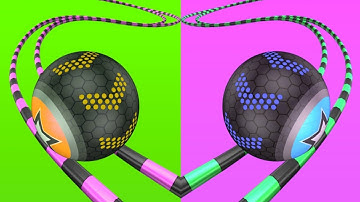 Going Balls vs New Ball Speed Run   Walkthrough ,iOS Android Colour Ball Run New Update (Part : 202)