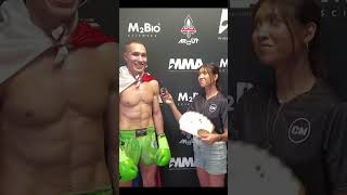 Interview with Michael Baranov after his impressive KO victory in M2MMA