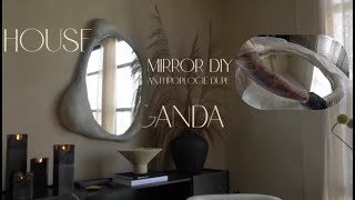 Anthropologie Mirror DIY Dupe - with House Ganda