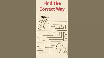Find The Correct Way #quiz #quiztime #viral #findtheway #fun #shorts #game #maze