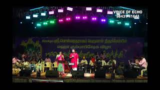 Sathiya Pragash and susanthika super singer aandipatti kanava Dharma dhuri voice of echo live band