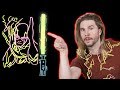 Can the Flash Touch a Lightsaber?
