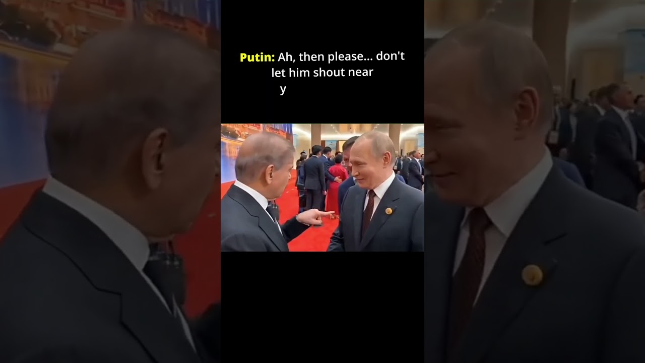 Pak PM Shahbaz Sharif meets Putin at SCO