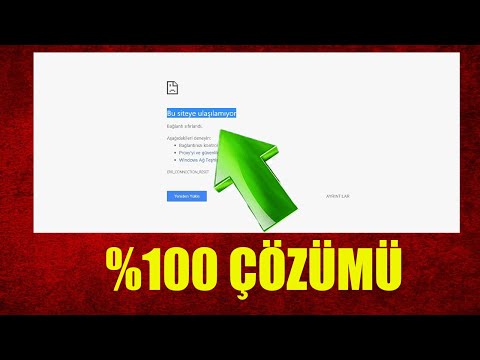 BU SİTEYE ULAŞILAMIYOR HATASI (%100 ÇÖZÜMÜ )!!!