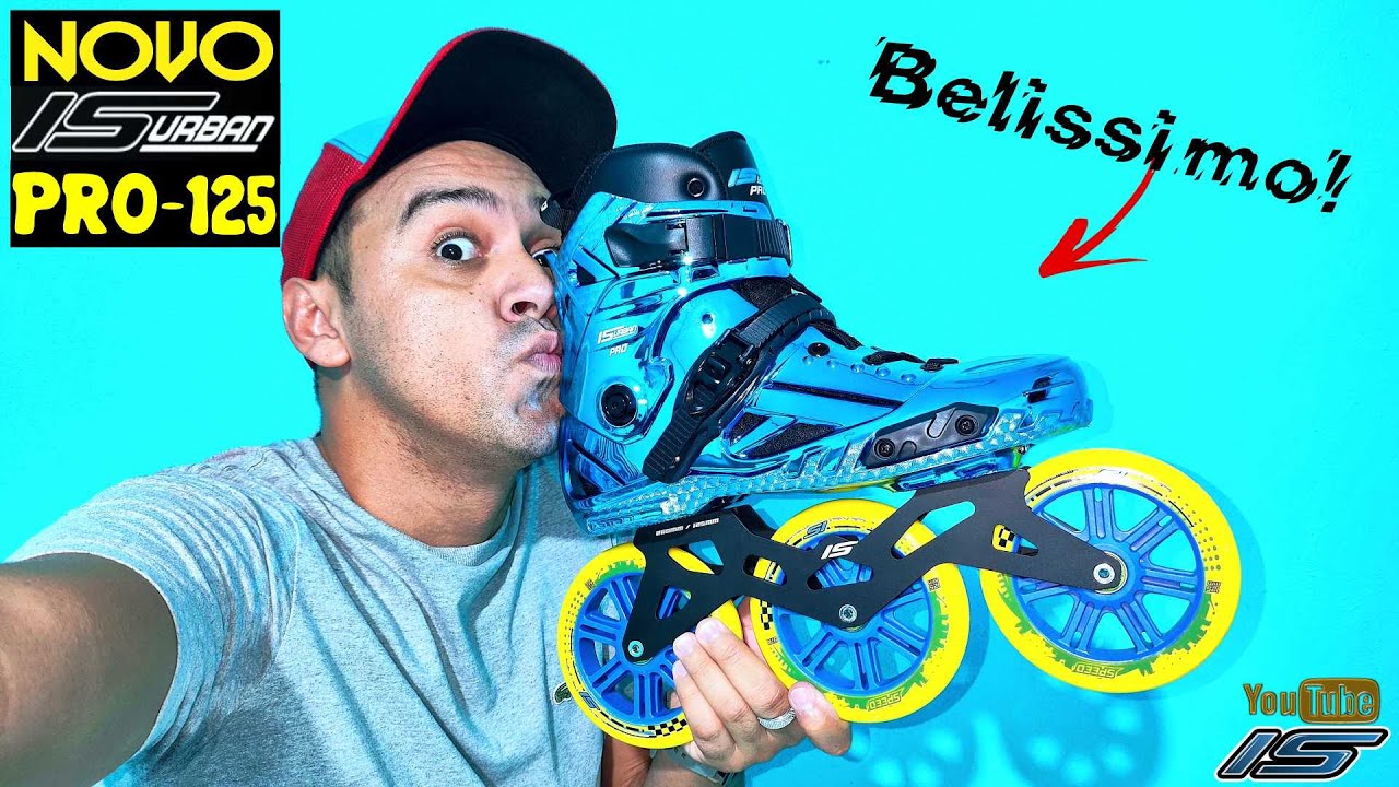 MEU NOVO PATINS IS URBAN PRO 125 DA @InlinestoreBR  - INCRIVEL 🤑🤑