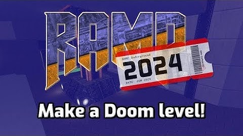 DOOM Mod Month:  One_Room by EiouDi and continuing with RAMP 2024!