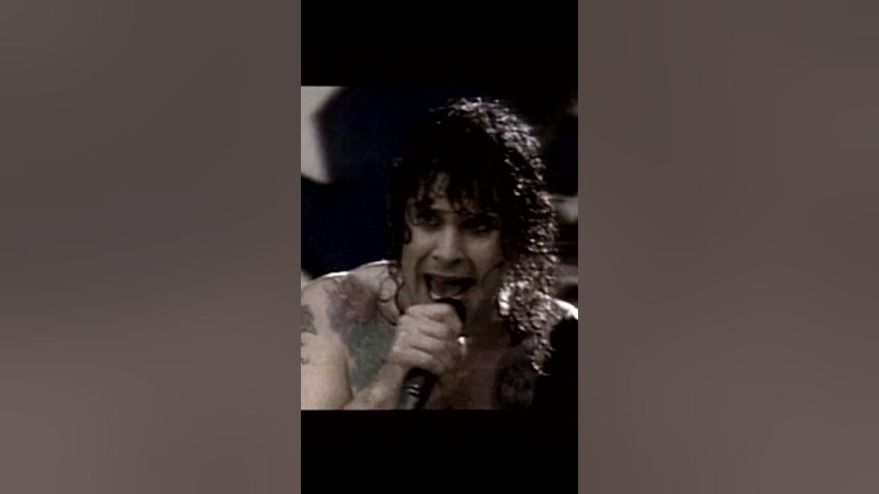 OZZY OSBOURNE shot in the dark live in Moscow 1989