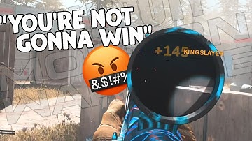 Toxic Twitch Trash Talker Wanted a 1v1...(Modern Warfare Trash Talk)