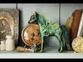 Altered wooden horse  tutorial by finnabair