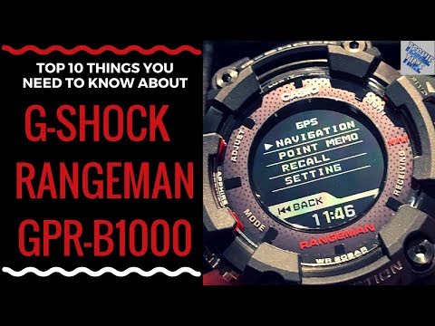 Bekijken en unboxing Preview | Top 10 belangrijke voordelen die u moet weten | G-Shock Rangeman...