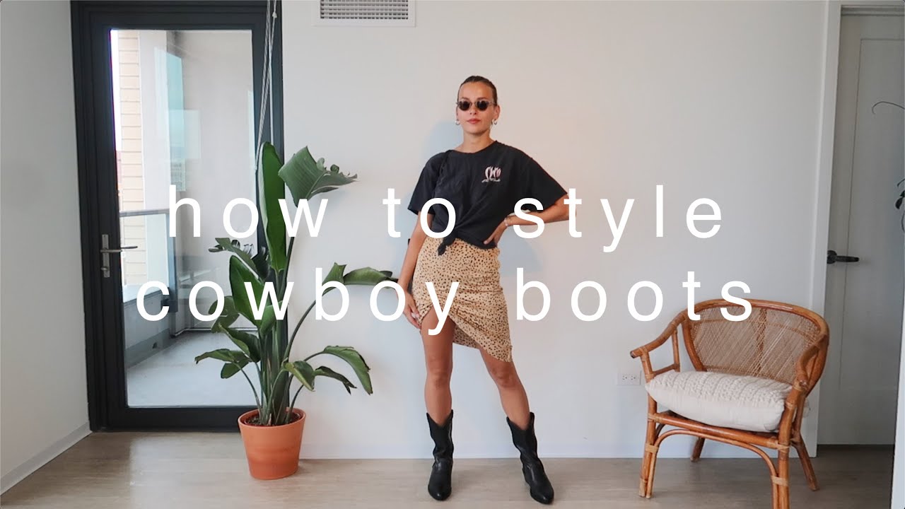 How to Wear Cowboy Boots in Summer