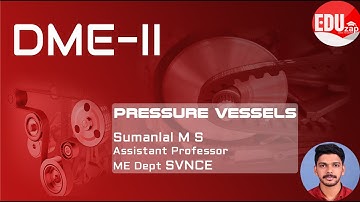 Pressure Vessels: Introduction | ME402: DME-II | KTU | B.Tech | Semester 8 | module 6 |
