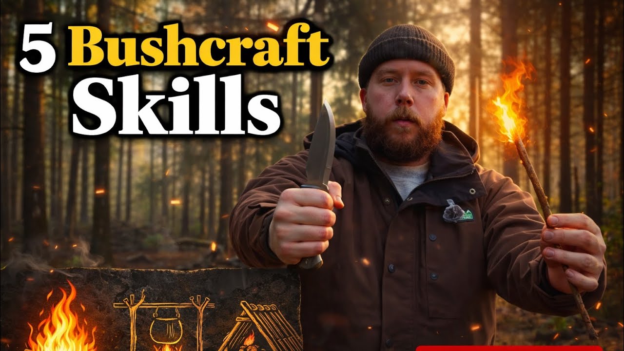 5 must know Bushcraft Skills - YouTube