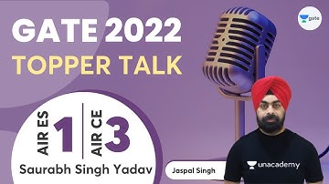 How I scored AIR-01(ES) & AIR-03(CE) in GATE 2022?? | Topper Talk | Interview with Jaspal Sir