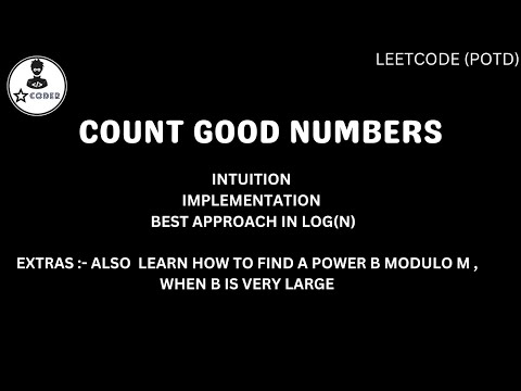 COUNT GOOD NUMBERS