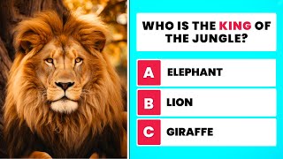 HOW GOOD IS YOUR KNOWLEDGE OF ANIMALS? 🦁🐧✅ | KING OF THE JUNGLE IS...? by Trivia Daily Challenge  60 views 10 days ago 5 minutes, 57 seconds
