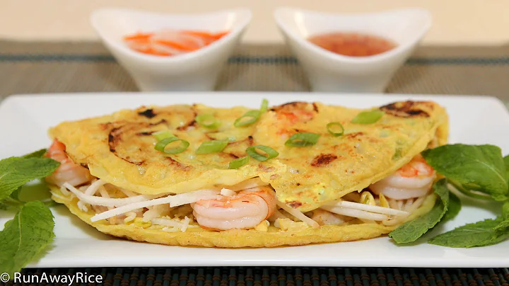 Sizzling Savory Crepes (Banh Xeo)