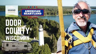 Ep. 165: Door County | Wisconsin RV travel camping parasailing kayaking
