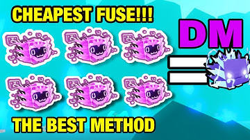 *THE BEST* AND CHEAPEST FUSING METHOD TO GET DM STORM AXOLOTL!!!!