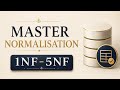Normalization in DBMS Explained | 1NF to 5NF | All Normal Forms