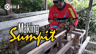 How to make a Blow Gun | Traditional Sport of Blow Gun | Blowpipes |Sumpit