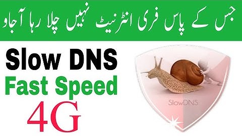 Slow dns,s fast speed method. Ufone me fast speed free internet k mazy urhay, just 1 setting k throu