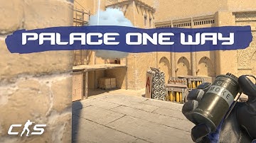 CS2 Mirage - NEW Palace ONE WAY Smoke! (Patched)
