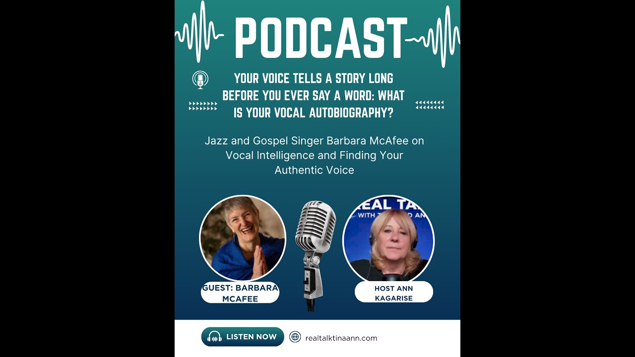 Your Voice Tells a Story Long Before You Ever Say a Word: what is your Vocal Autobiography?