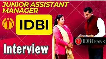 IDBI Bank Jr Assistant Manager interview|IDBI junior assistant manager interview important questions
