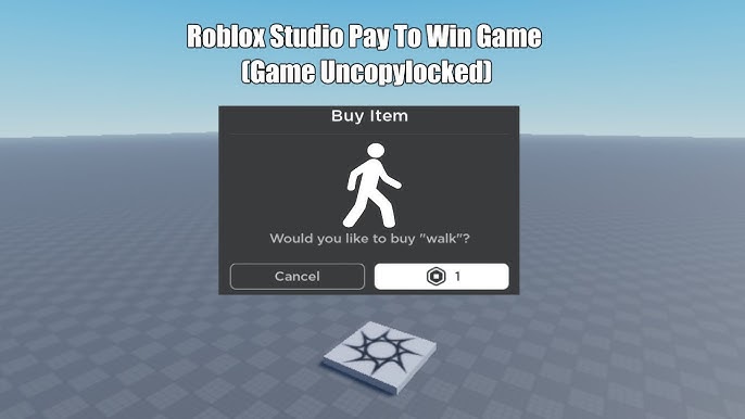 Pay to win room Access - Roblox