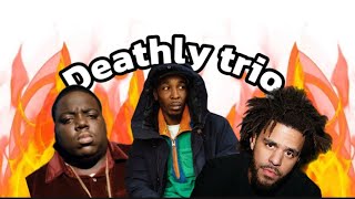 Rome Streetz X Biggie Smalls X J-Cole. The Deathly Trio Made By My Son