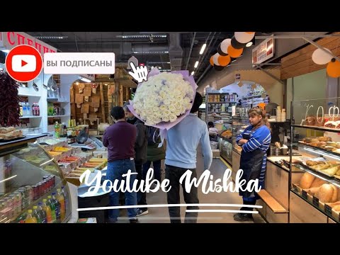 Шикарный букет и поздравление от белого медведя в Москве