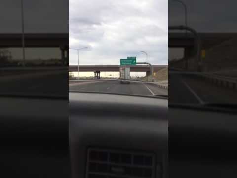 Highway Truck Topples (80+ mph winds)