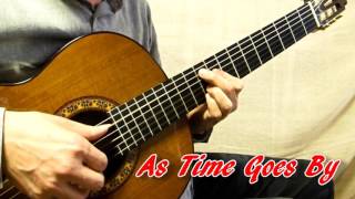 Video thumbnail of "🎵 As Time Goes By（アズ・タイム・ゴーズ・バイ）| Solo Guitar（ソロ・ギター）| Kosei Chiba（千葉 幸成）🎵 時の過ぎゆくままに（映画『カサブランカ』テーマ曲）"